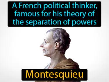 Montesquieu Simple Definition
