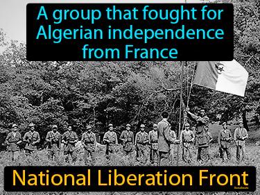 National Liberation Front Simple Definition