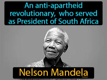 Nelson Mandela Simple Definition