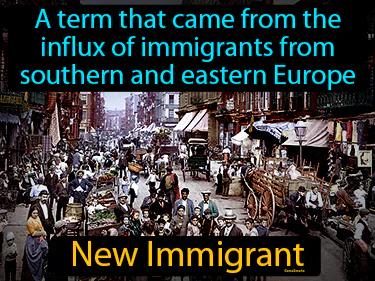New Immigrant Simple Definition