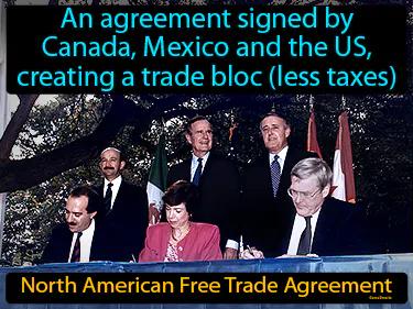 North American Free Trade Agreement Simple Definition