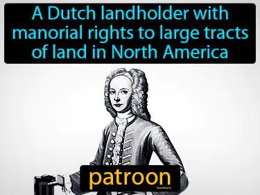 patroon Simple Definition