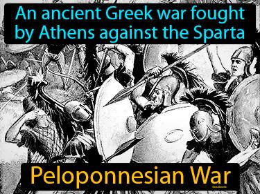 Peloponnesian War Simple Definition