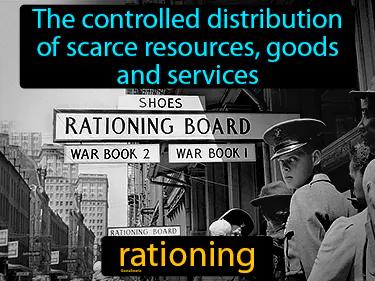 rationing Simple Definition