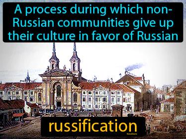 russification Simple Definition
