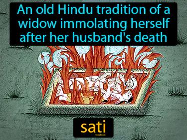 sati Simple Definition