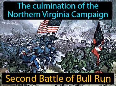 Second Battle of Bull Run Simple Definition