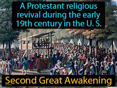 Second Great Awakening Simple Definition