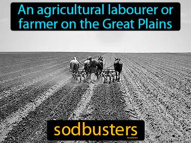 sodbusters Simple Definition