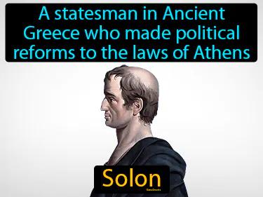 Solon Simple Definition