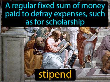 stipend Simple Definition