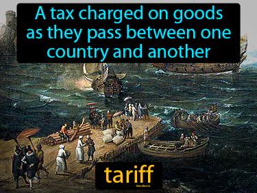 tariff Simple Definition