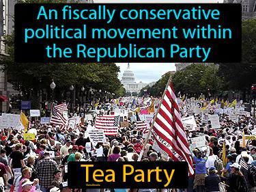 Tea Party Simple Definition