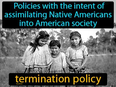 termination policy Simple Definition