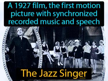 The Jazz Singer Simple Definition