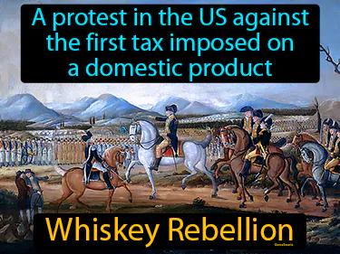 Whiskey Rebellion Simple Definition