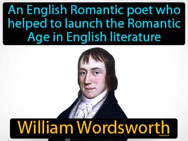 William Wordsworth Simple Definition