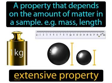 extensive property Simple Definition