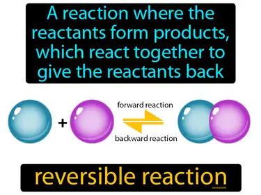 reversible reaction Simple Definition
