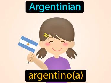 argentino Simple Definition