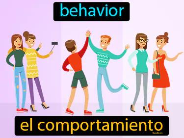 el comportamiento Simple Definition