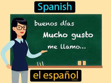 el espanol Simple Definition