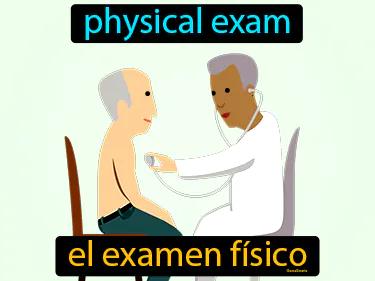 el examen fisico Simple Definition