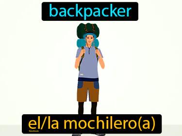 el mochilero Simple Definition