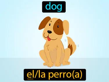 el perro Simple Definition