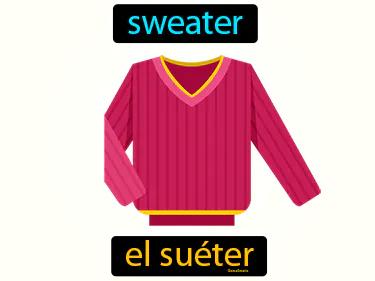 el sueter Simple Definition