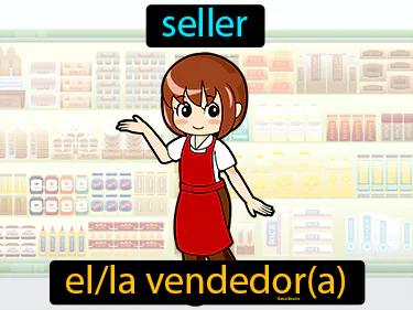 el vendedor Simple Definition