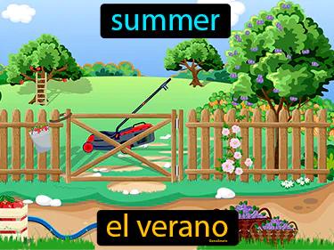 el verano Simple Definition