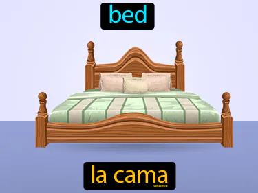 la cama Simple Definition
