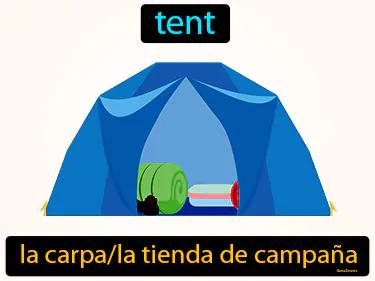 la carpa de campana Simple Definition
