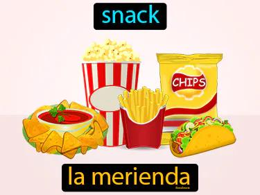 la merienda Simple Definition
