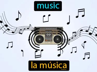 la musica Simple Definition