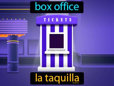 la taquilla Simple Definition