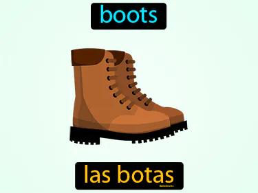 las botas Simple Definition