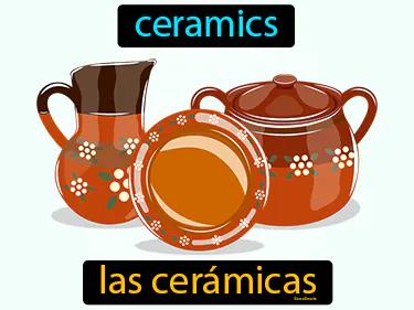 las ceramicas Simple Definition