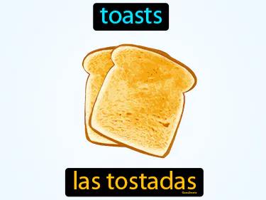 las tostadas Simple Definition