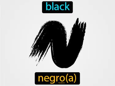 negro Simple Definition