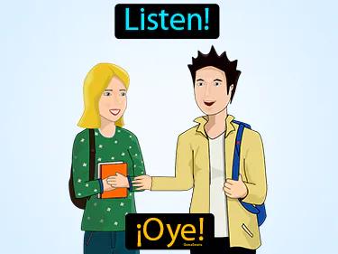 oye Simple Definition