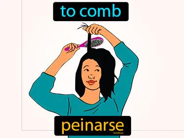 peinarse Simple Definition