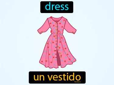 un vestido Simple Definition