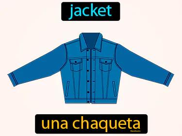 una chaqueta Simple Definition