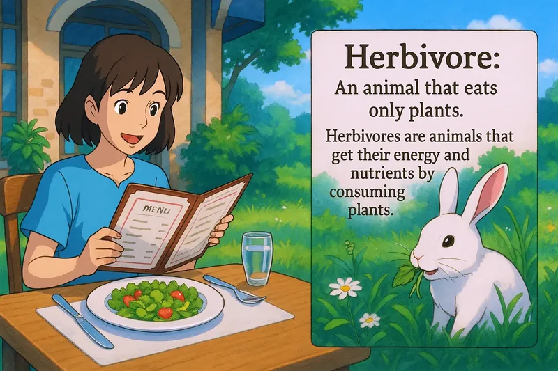 What is a Herbivore? - Easy to Understand