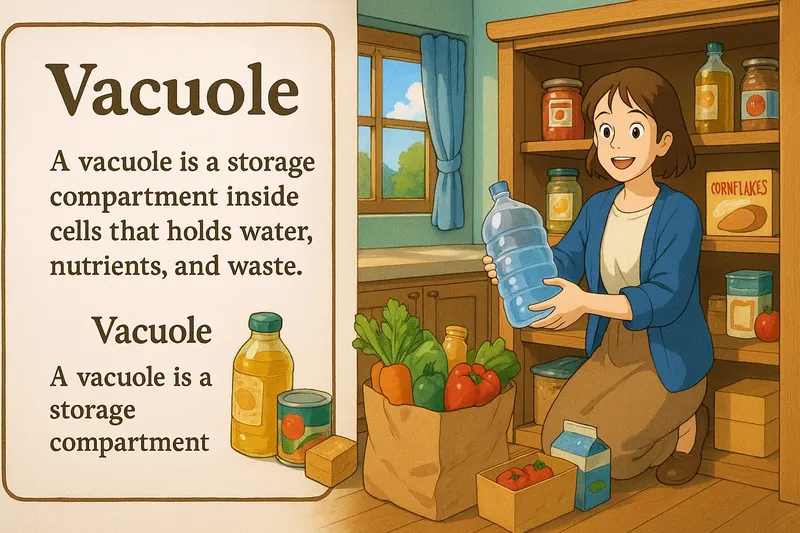 What is a Vacuole? - Easy to Understand