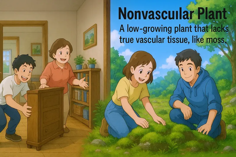 What is a Nonvascular Plant? - Easy to Understand