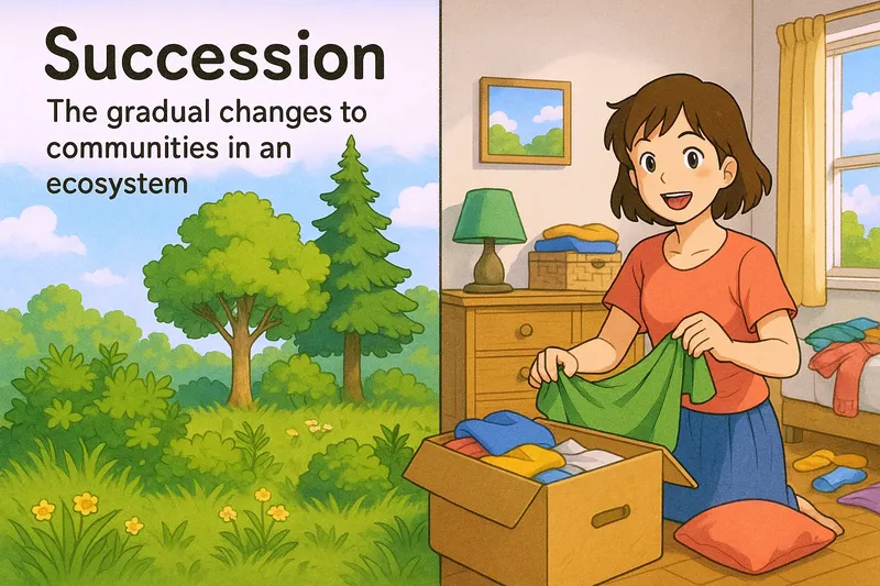 What is Ecological Succession? - Easy to Understand