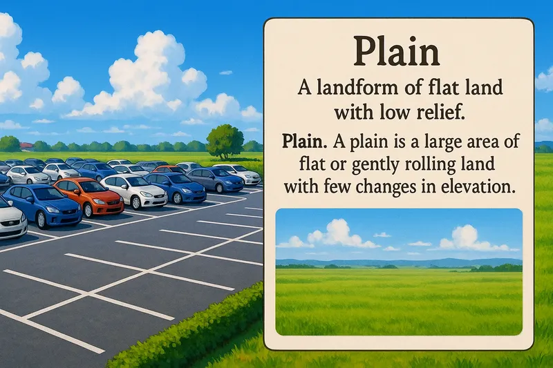 What is a Plain? - Easy to Understand